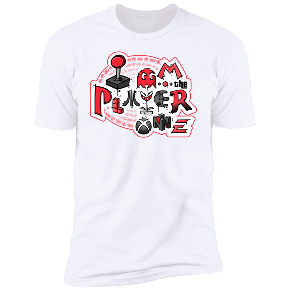 T-Shirts White / S I Am The Player One Men's Premium T-Shirt