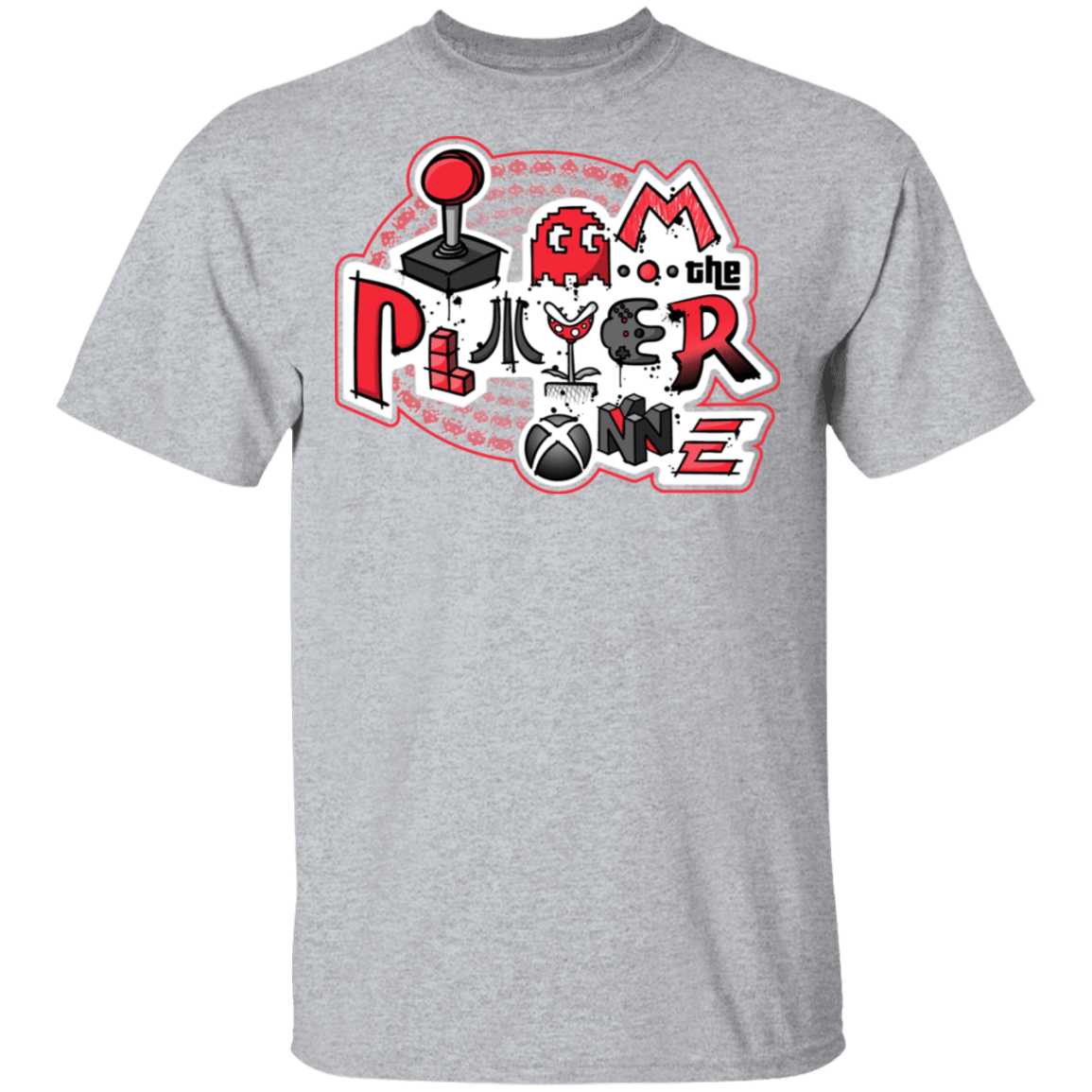 T-Shirts Sport Grey / S I Am The Player One T-Shirt