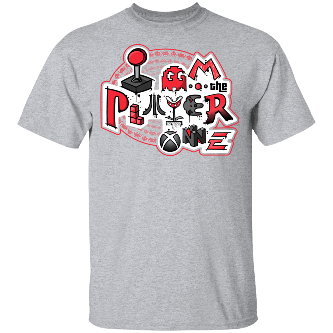 T-Shirts Sport Grey / YXS I Am The Player One Youth T-Shirt