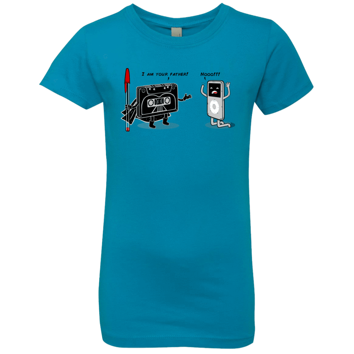 T-Shirts Turquoise / YXS I Am Your Father Girls Premium T-Shirt