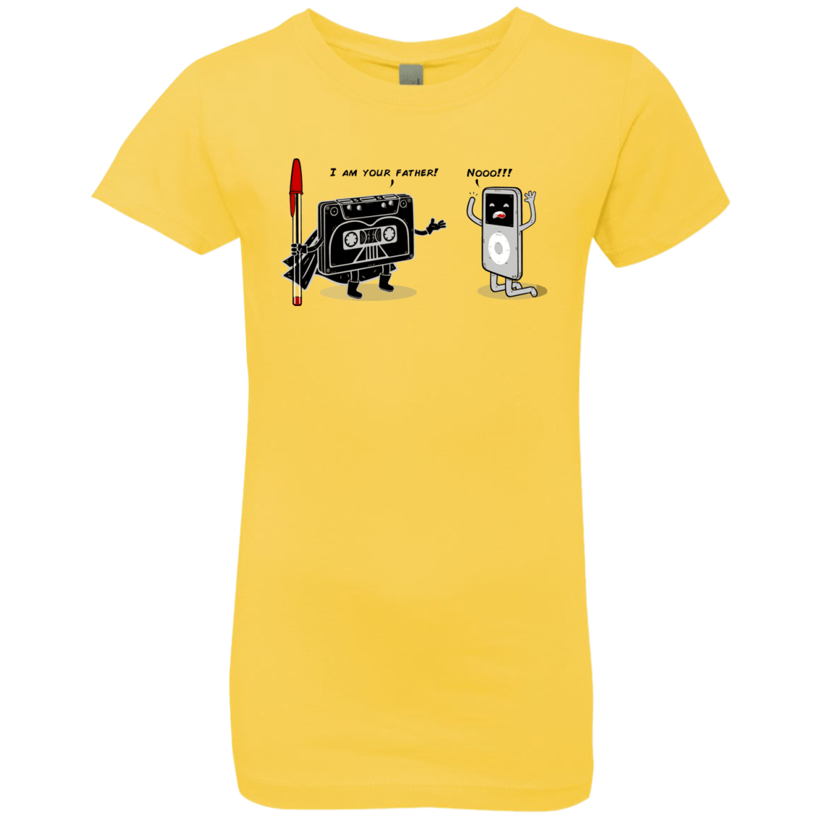 T-Shirts Vibrant Yellow / YXS I Am Your Father Girls Premium T-Shirt