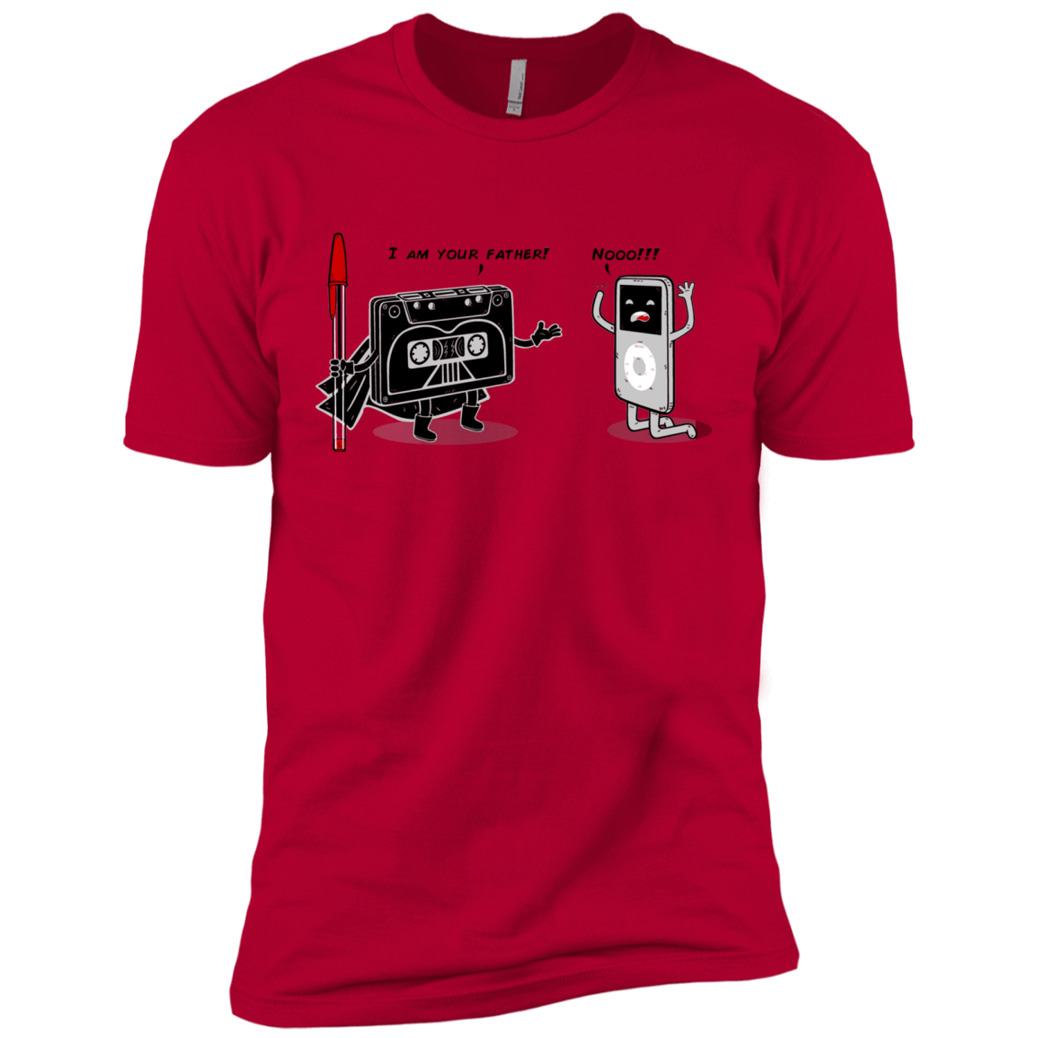 T-Shirts Red / X-Small I Am Your Father Men's Premium T-Shirt