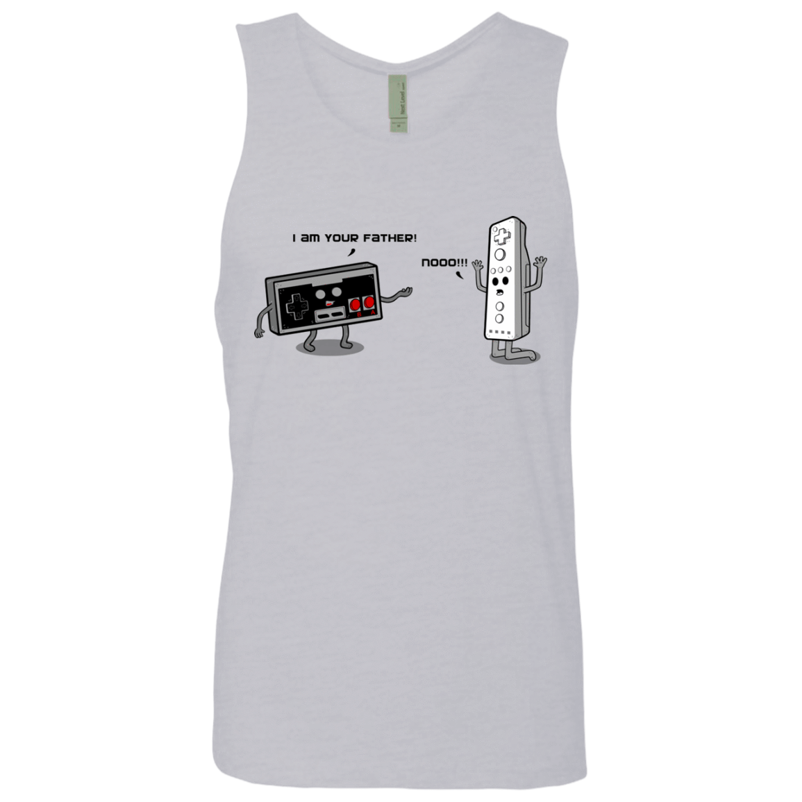 T-Shirts Heather Grey / Small I am your father NES Men's Premium Tank Top
