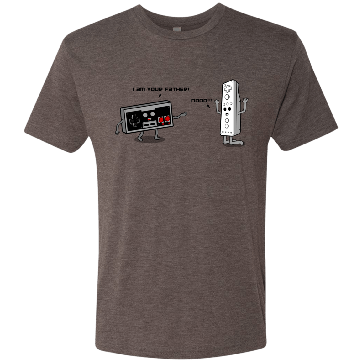 T-Shirts Macchiato / Small I am your father NES Men's Triblend T-Shirt