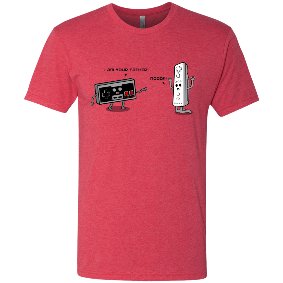T-Shirts Vintage Red / Small I am your father NES Men's Triblend T-Shirt
