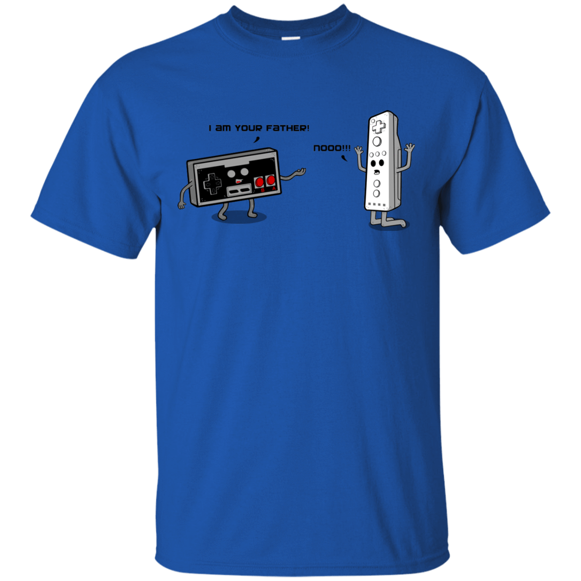 T-Shirts Royal / Small I am your father NES T-Shirt