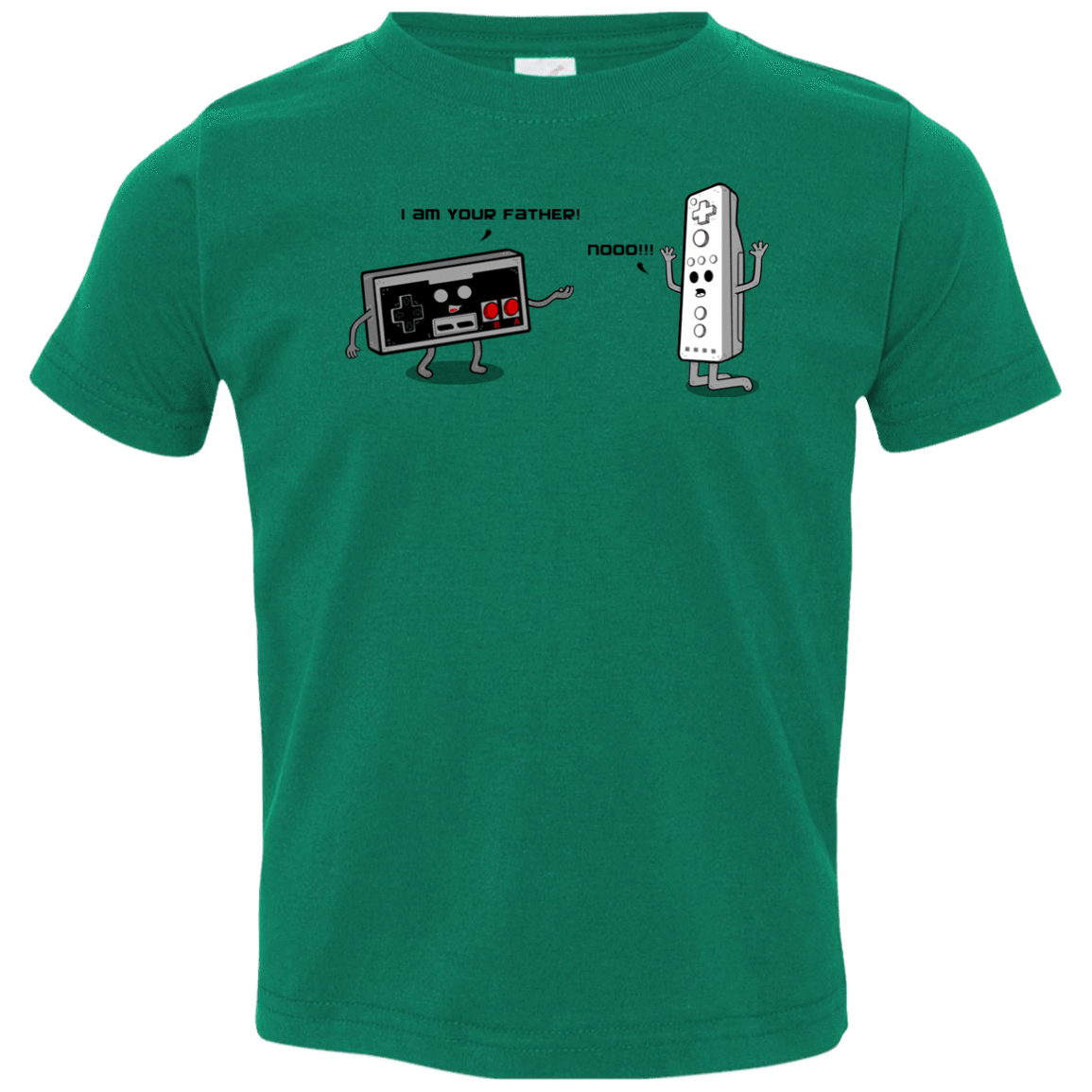 T-Shirts Kelly / 2T I am your father NES Toddler Premium T-Shirt