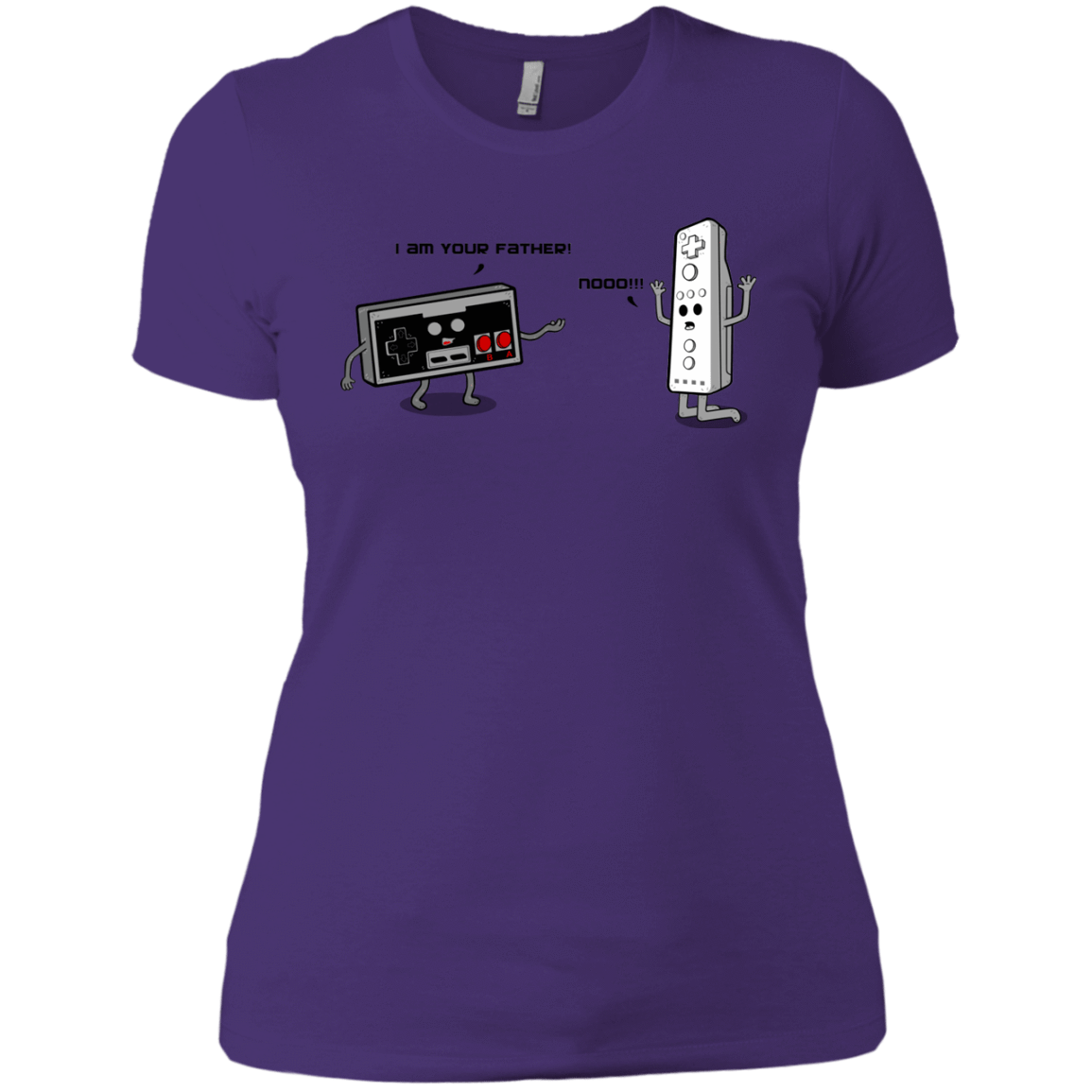 T-Shirts Purple / X-Small I am your father NES Women's Premium T-Shirt