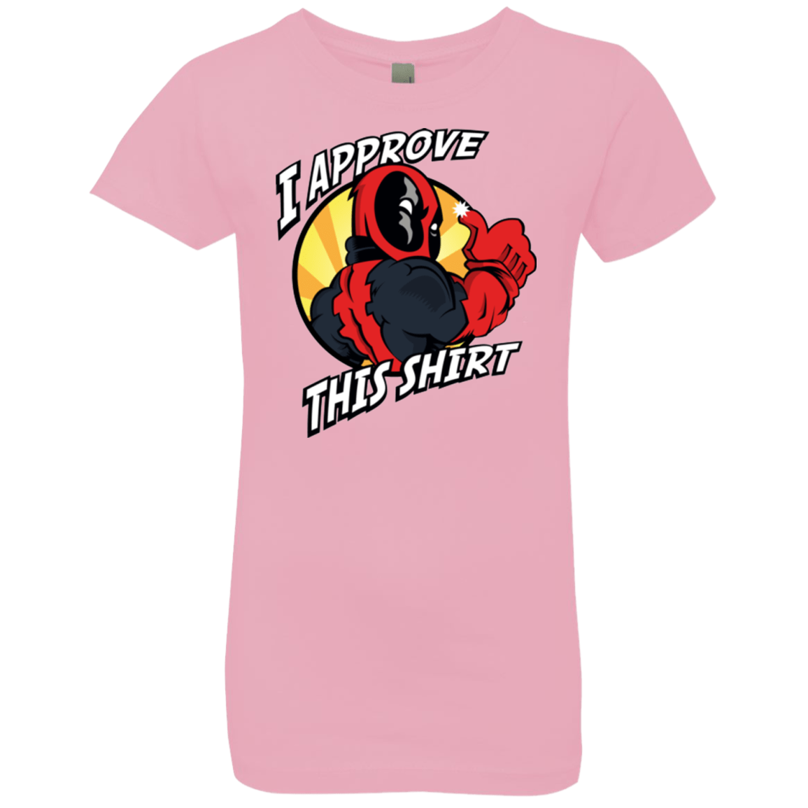 T-Shirts Light Pink / YXS I Approve This Shirt Girls Premium T-Shirt