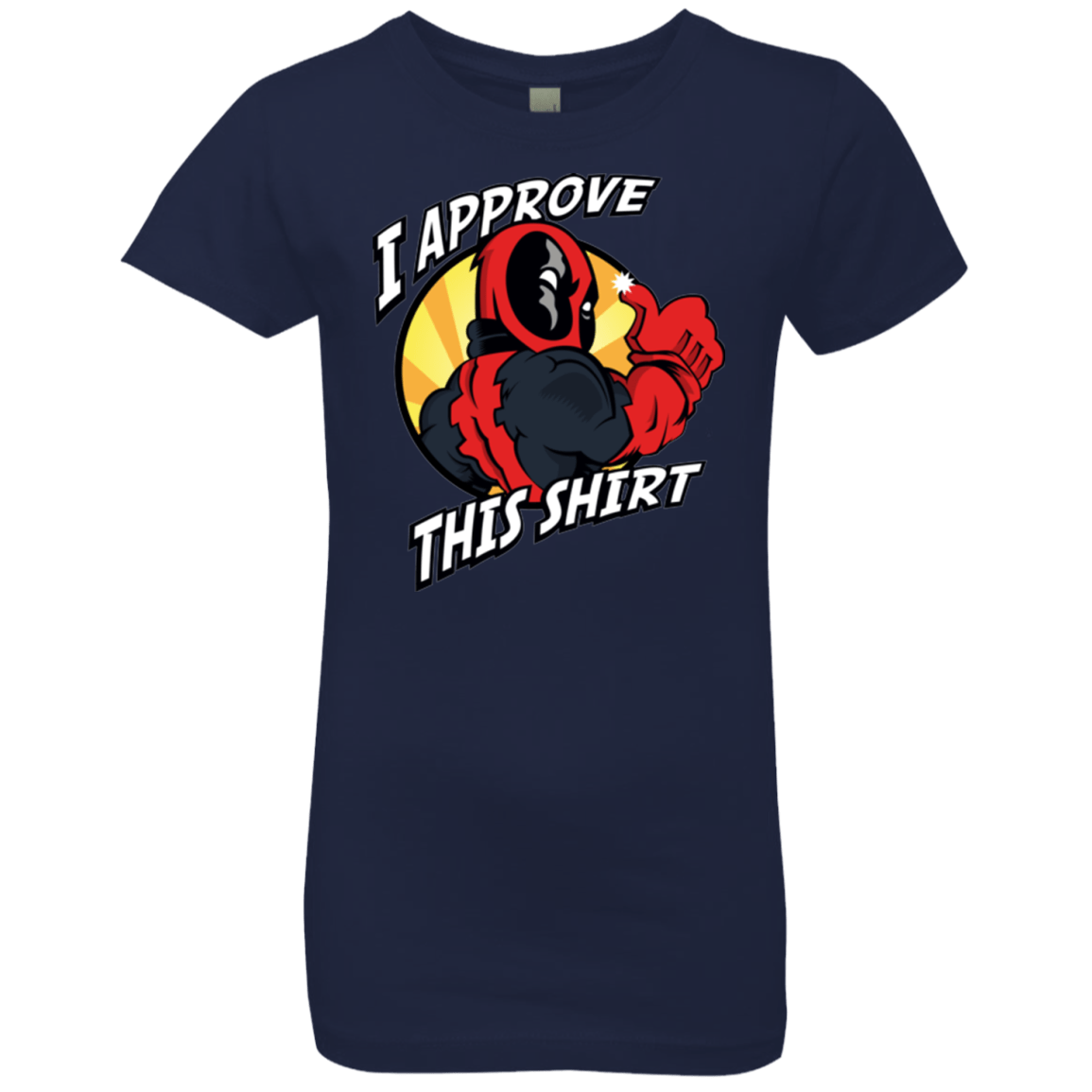 T-Shirts Midnight Navy / YXS I Approve This Shirt Girls Premium T-Shirt