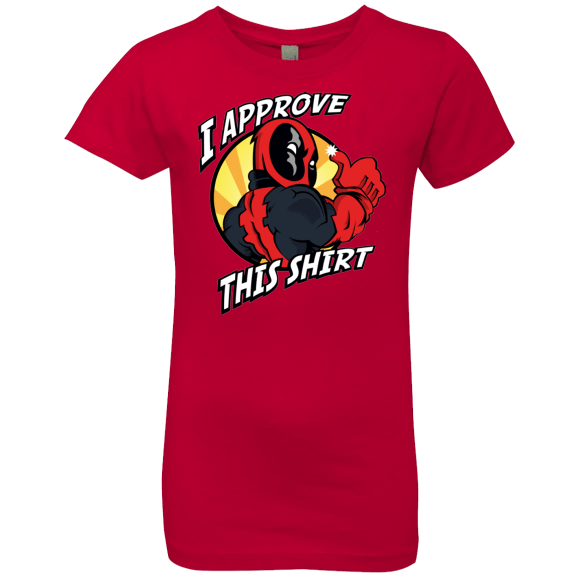 T-Shirts Red / YXS I Approve This Shirt Girls Premium T-Shirt