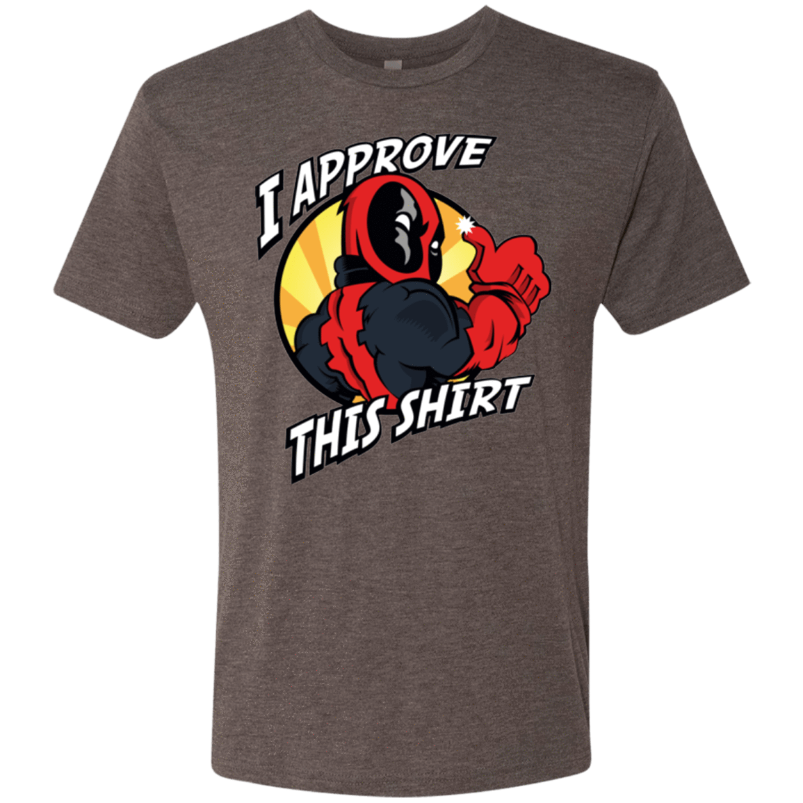 T-Shirts Macchiato / Small I Approve This Shirt Men's Triblend T-Shirt