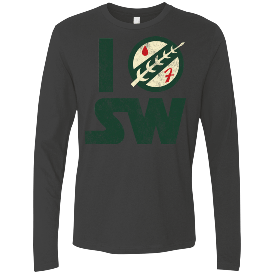 T-Shirts Heavy Metal / Small I Boba SW Men's Premium Long Sleeve