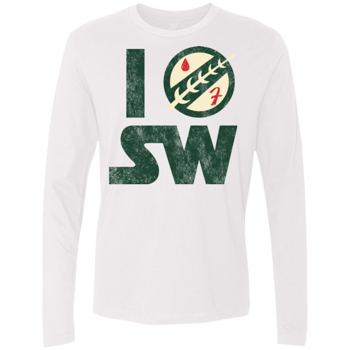 T-Shirts White / Small I Boba SW Men's Premium Long Sleeve