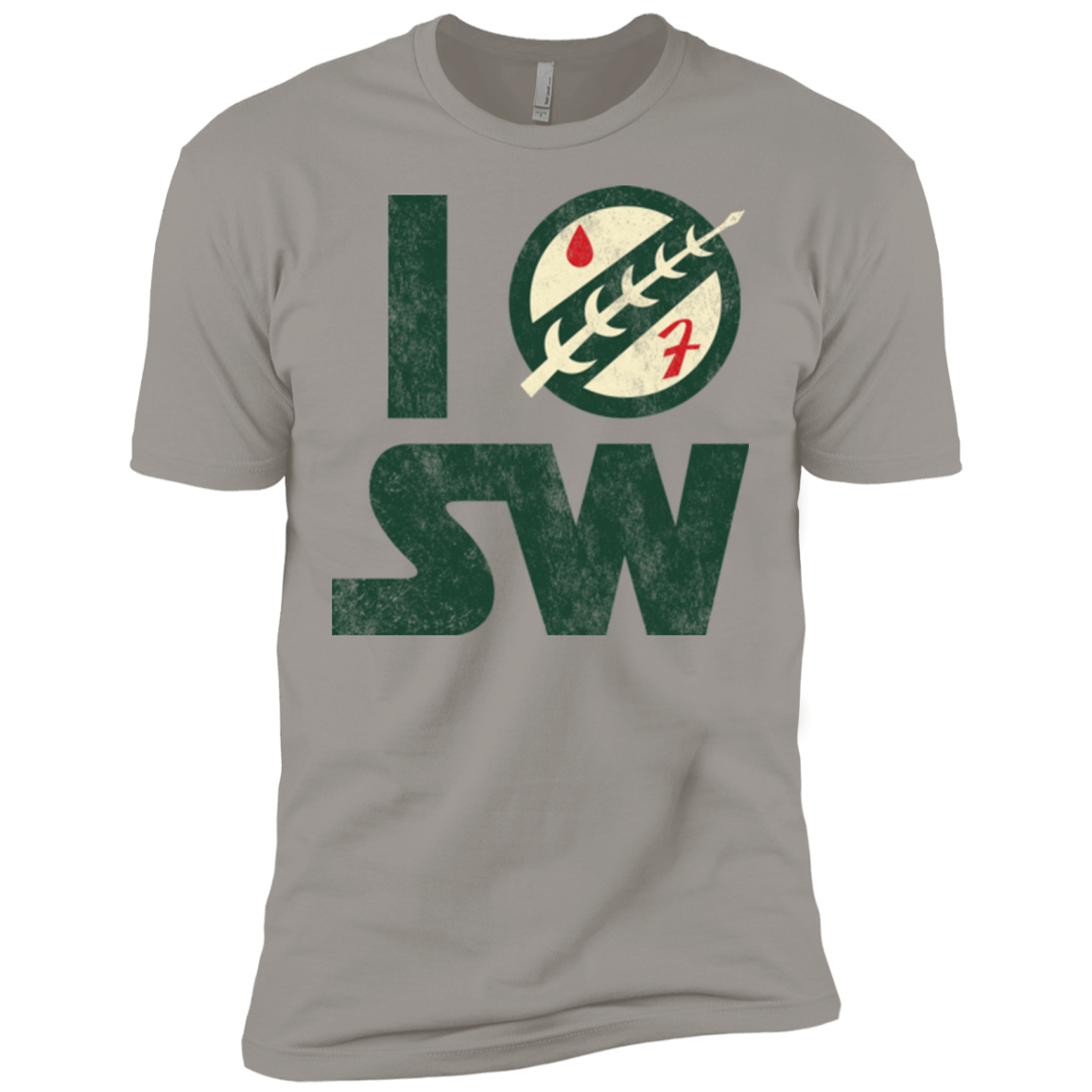 T-Shirts Light Grey / X-Small I Boba SW Men's Premium T-Shirt