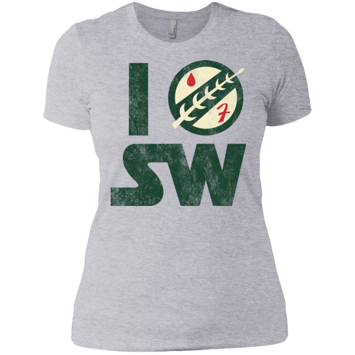 T-Shirts Heather Grey / X-Small I Boba SW Women's Premium T-Shirt