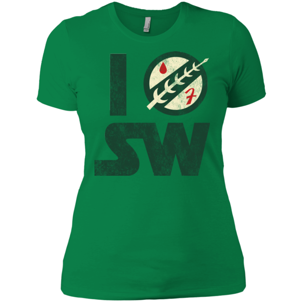 T-Shirts Kelly Green / X-Small I Boba SW Women's Premium T-Shirt