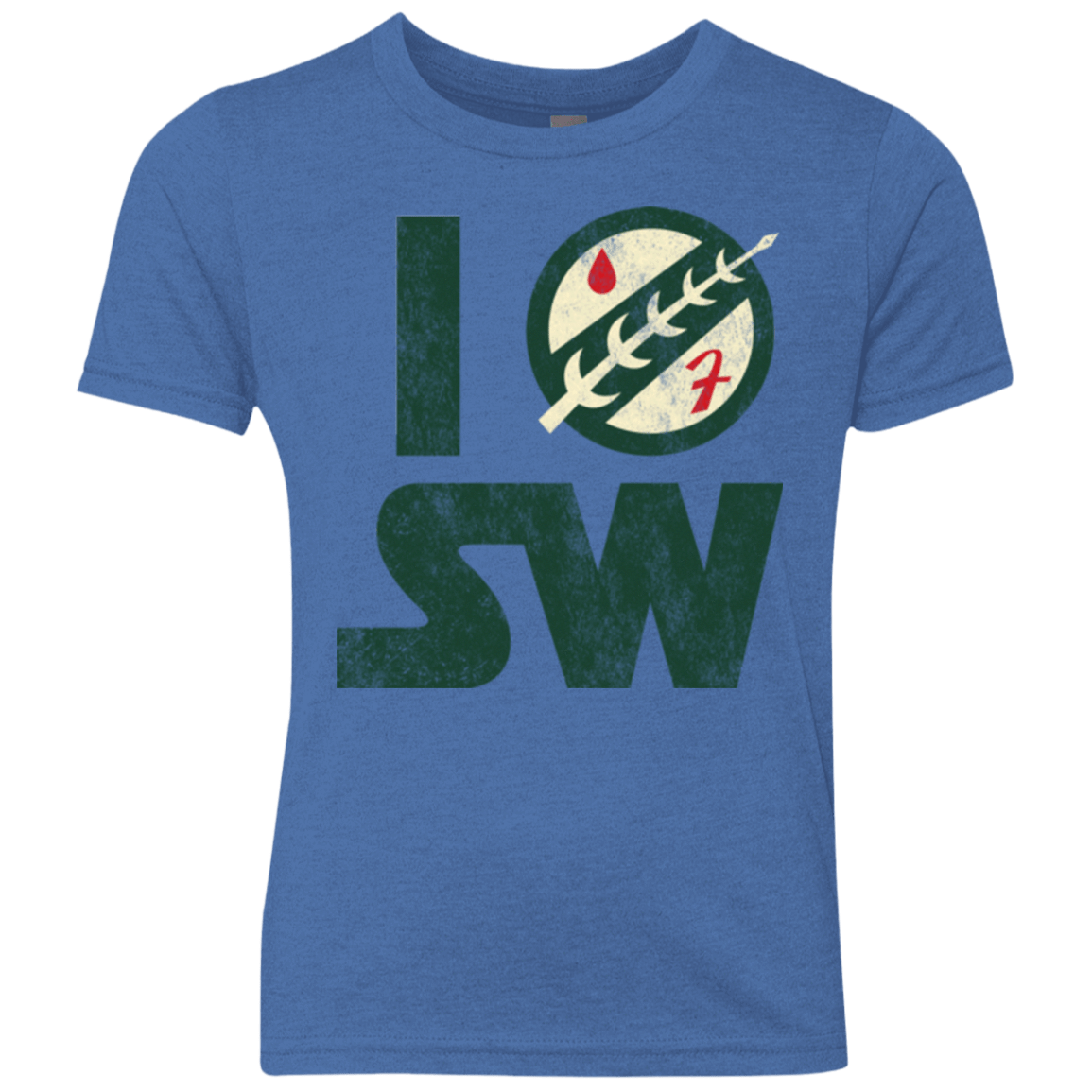 T-Shirts Vintage Royal / YXS I Boba SW Youth Triblend T-Shirt