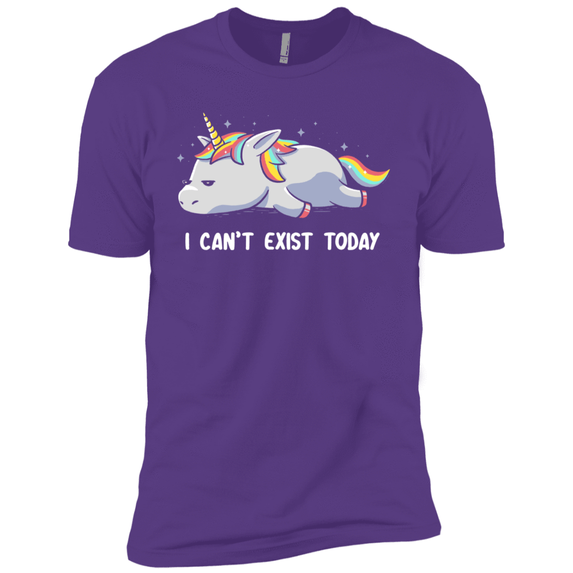 T-Shirts Purple Rush / YXS I Can't Exist Today Boys Premium T-Shirt