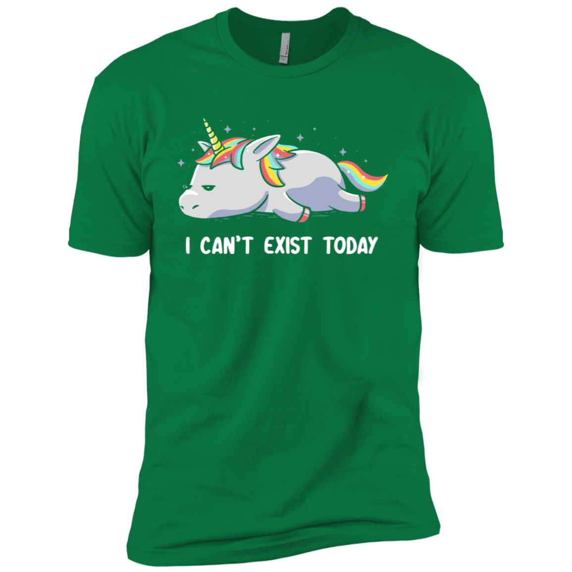 T-Shirts Kelly Green / X-Small I Can't Exist Today Men's Premium T-Shirt