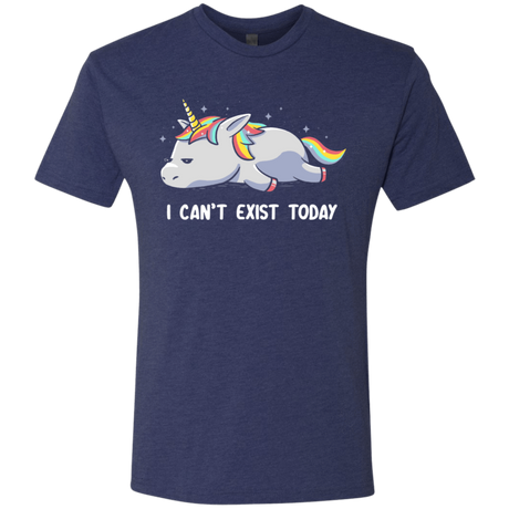 T-Shirts Vintage Navy / S I Can't Exist Today Men's Triblend T-Shirt