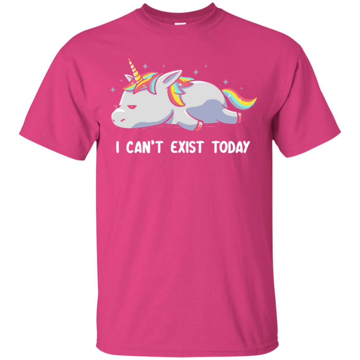 T-Shirts Heliconia / S I Can't Exist Today T-Shirt