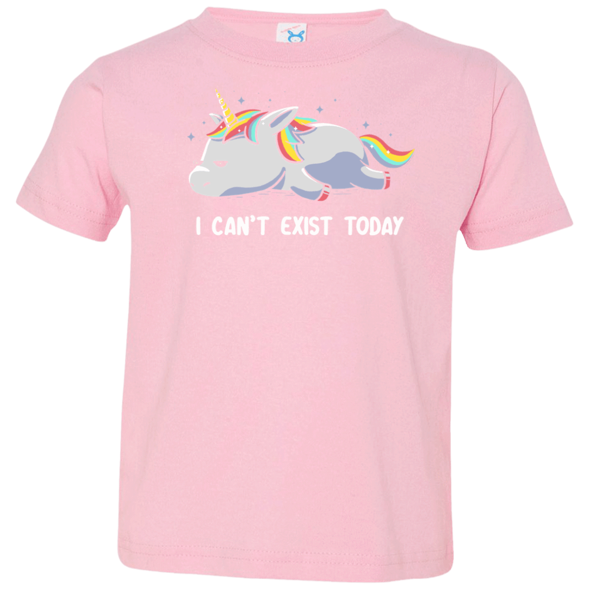 T-Shirts Pink / 2T I Can't Exist Today Toddler Premium T-Shirt