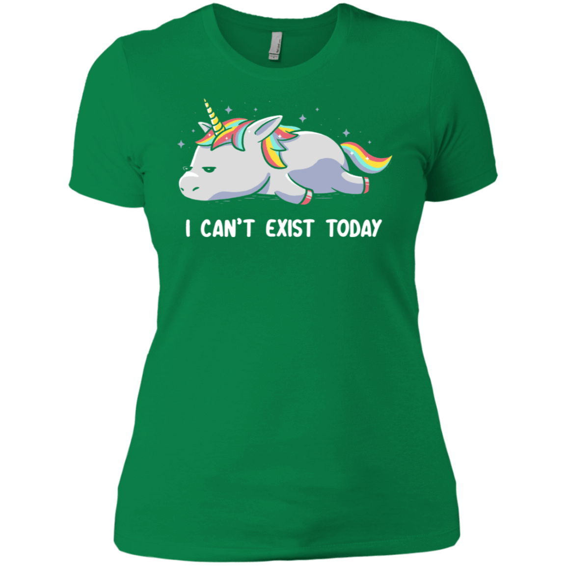 T-Shirts Kelly Green / X-Small I Can't Exist Today Women's Premium T-Shirt