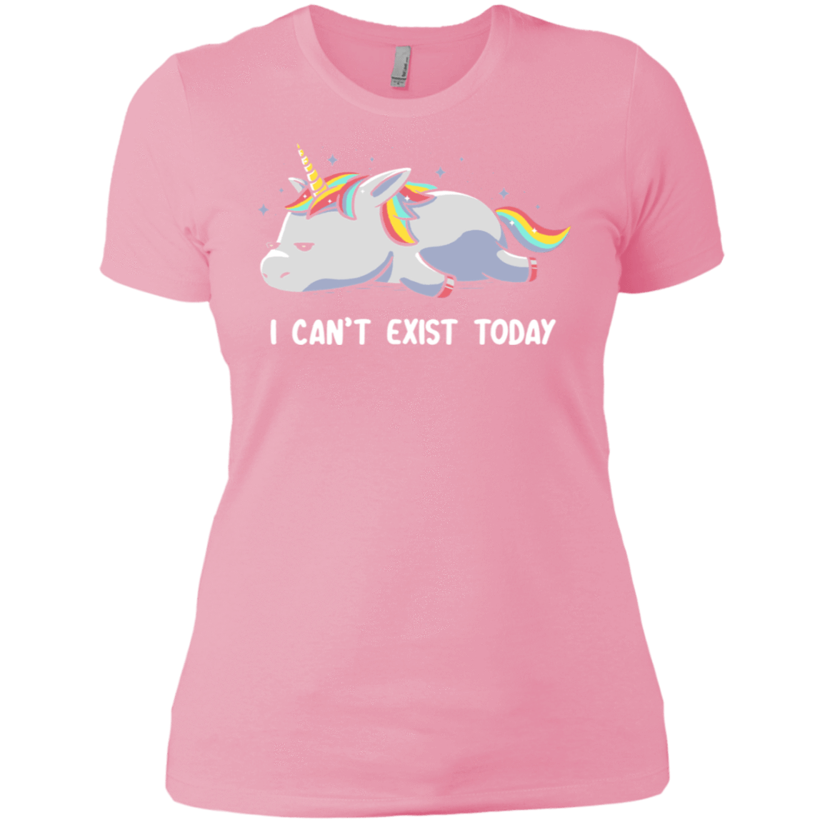 T-Shirts Light Pink / X-Small I Can't Exist Today Women's Premium T-Shirt