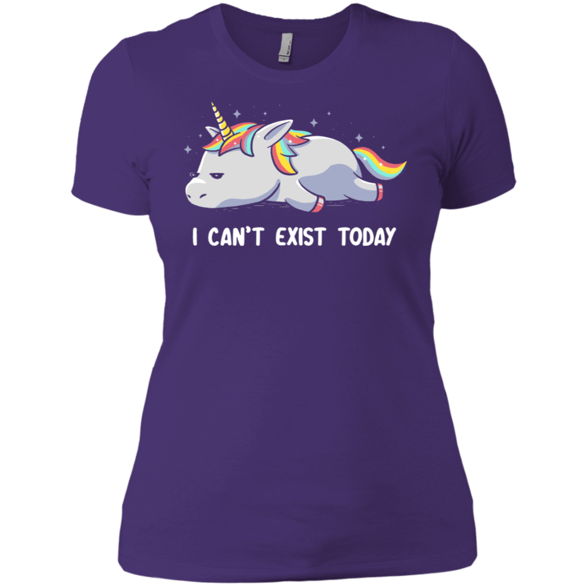 T-Shirts Purple Rush/ / X-Small I Can't Exist Today Women's Premium T-Shirt