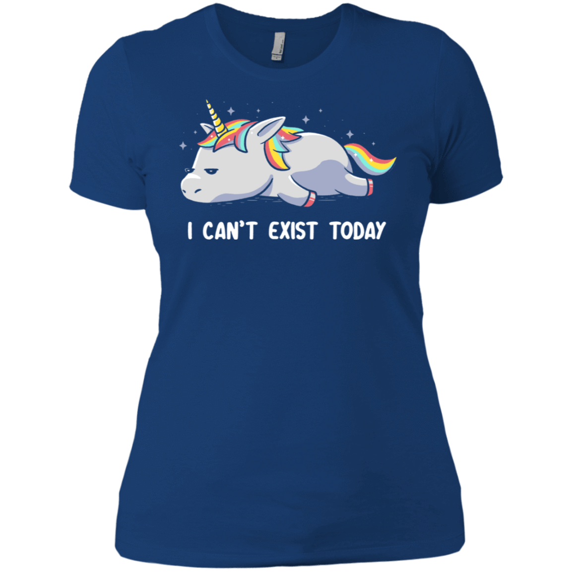 T-Shirts Royal / X-Small I Can't Exist Today Women's Premium T-Shirt