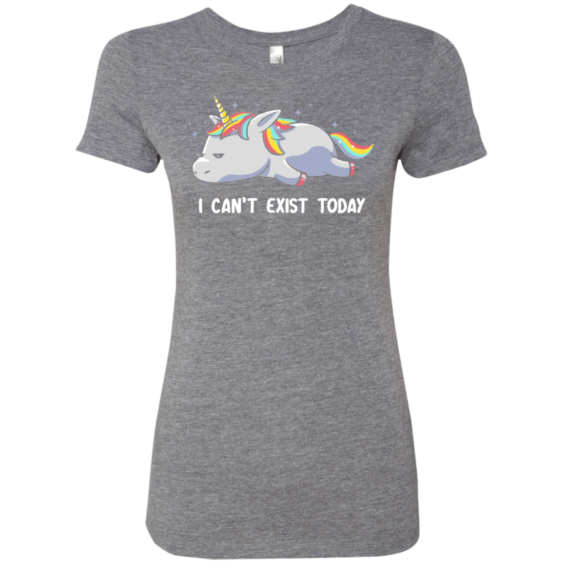 T-Shirts Premium Heather / S I Can't Exist Today Women's Triblend T-Shirt