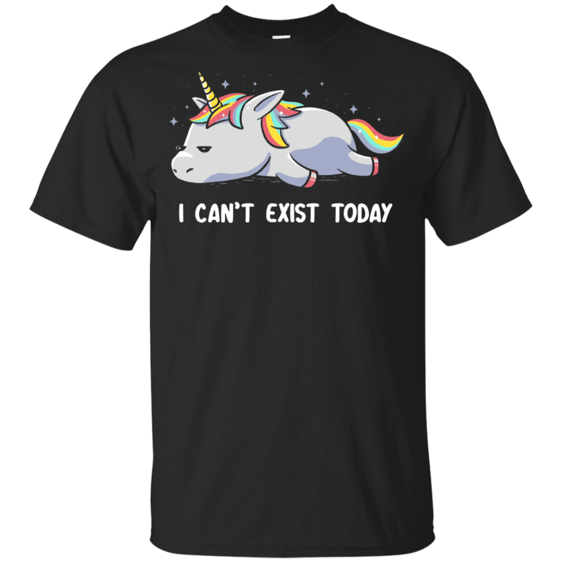T-Shirts Black / YXS I Can't Exist Today Youth T-Shirt