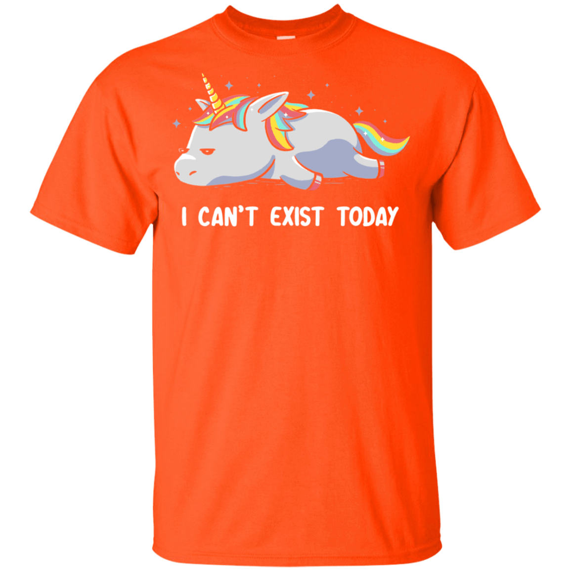 T-Shirts Orange / YXS I Can't Exist Today Youth T-Shirt