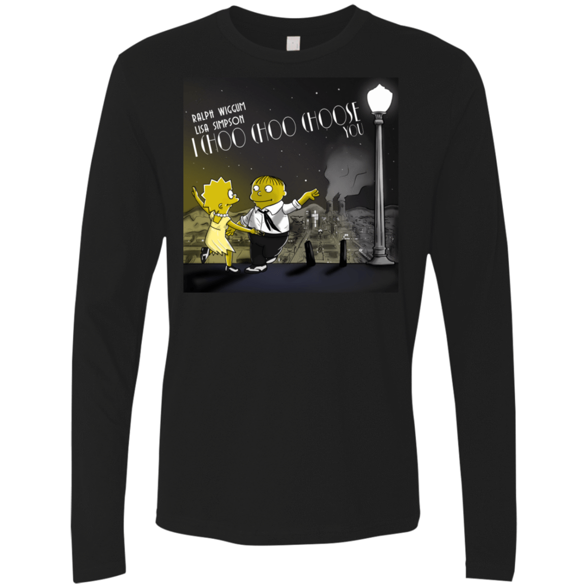 T-Shirts Black / S I Cho Cho Choose You Men's Premium Long Sleeve