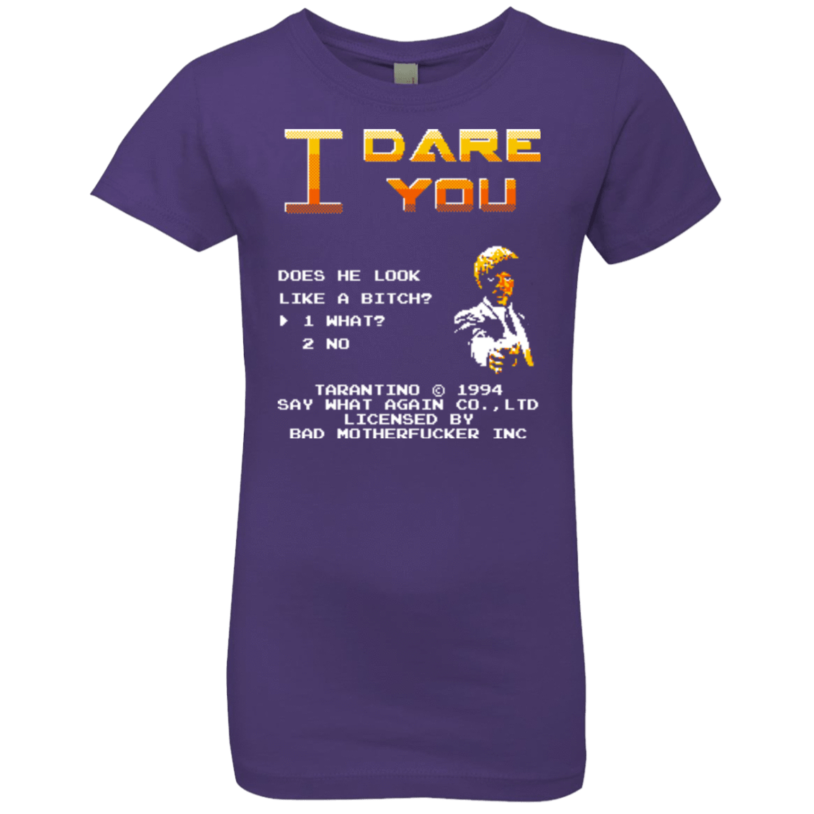 T-Shirts Purple Rush / YXS I Dare you Girls Premium T-Shirt