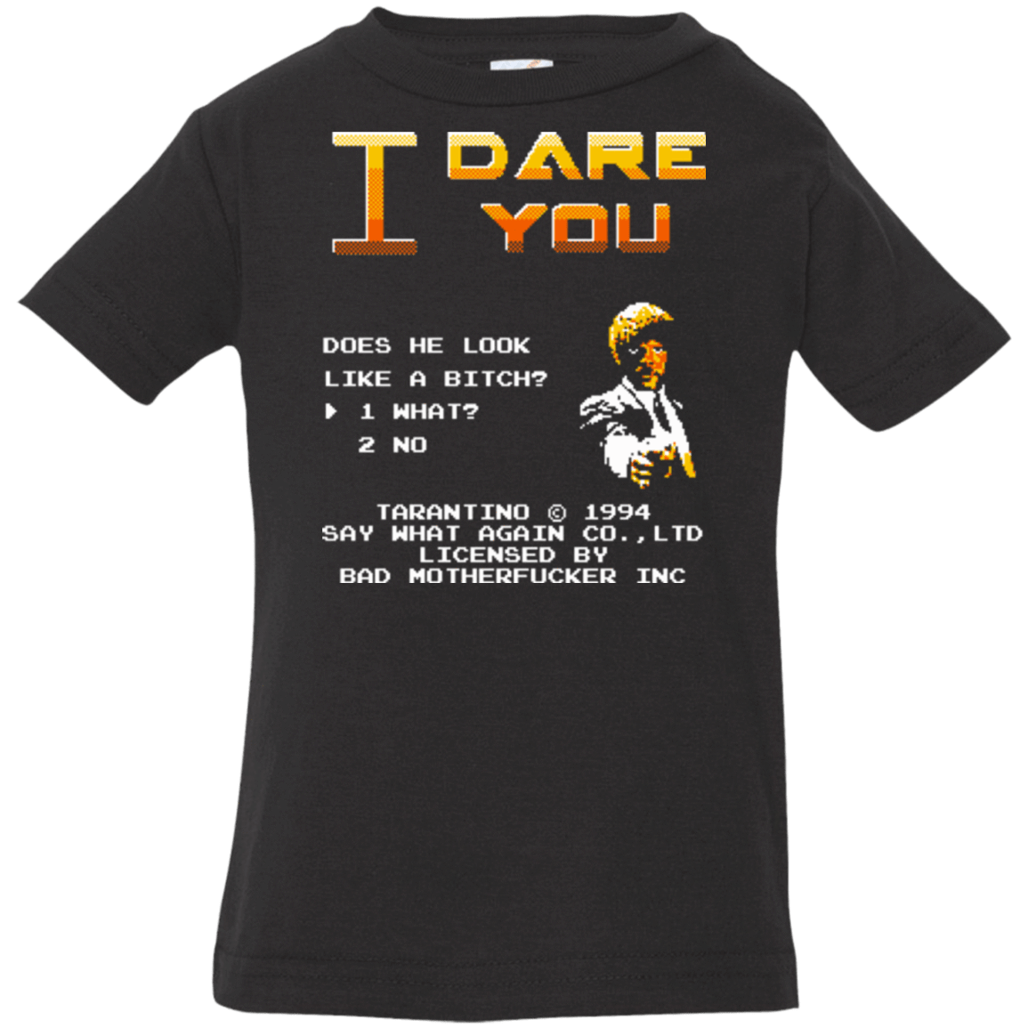 T-Shirts Black / 6 Months I Dare you Infant Premium T-Shirt