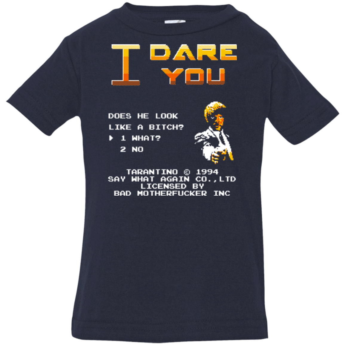 T-Shirts Navy / 6 Months I Dare you Infant Premium T-Shirt