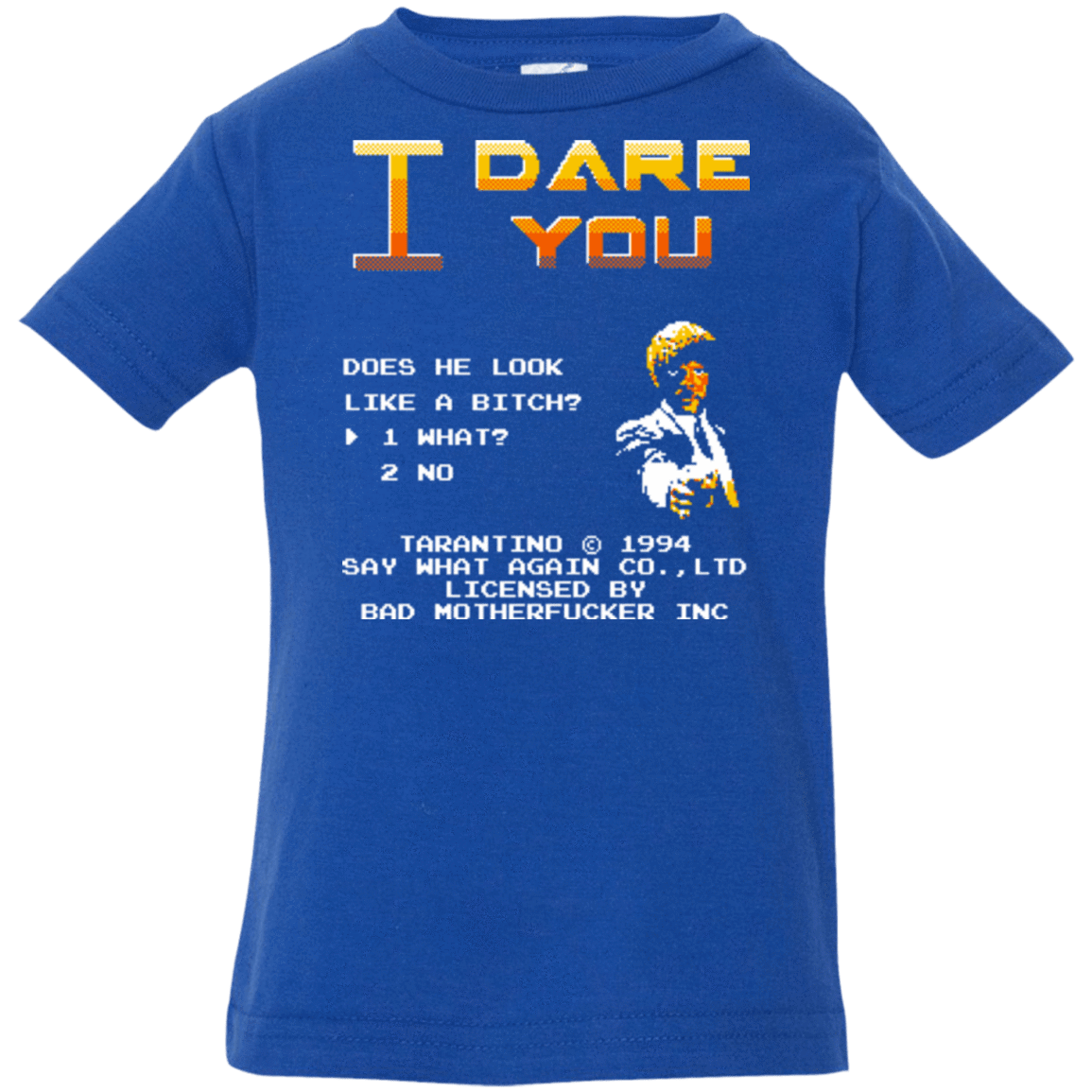T-Shirts Royal / 6 Months I Dare you Infant Premium T-Shirt