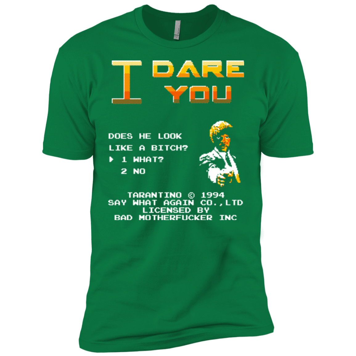 T-Shirts Kelly Green / X-Small I Dare you Men's Premium T-Shirt