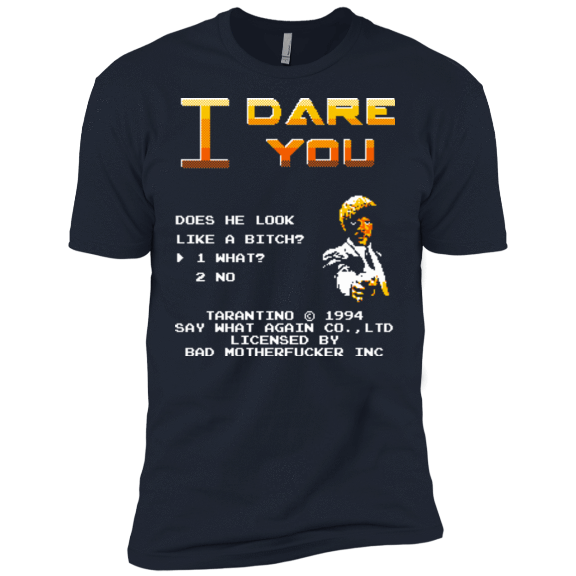 T-Shirts Midnight Navy / X-Small I Dare you Men's Premium T-Shirt