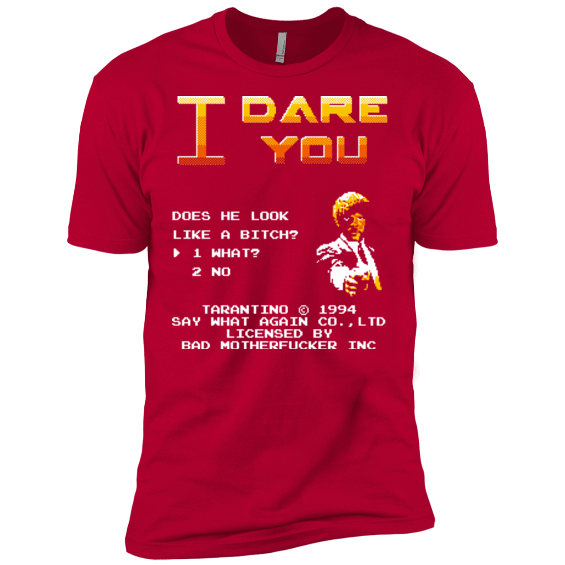T-Shirts Red / X-Small I Dare you Men's Premium T-Shirt