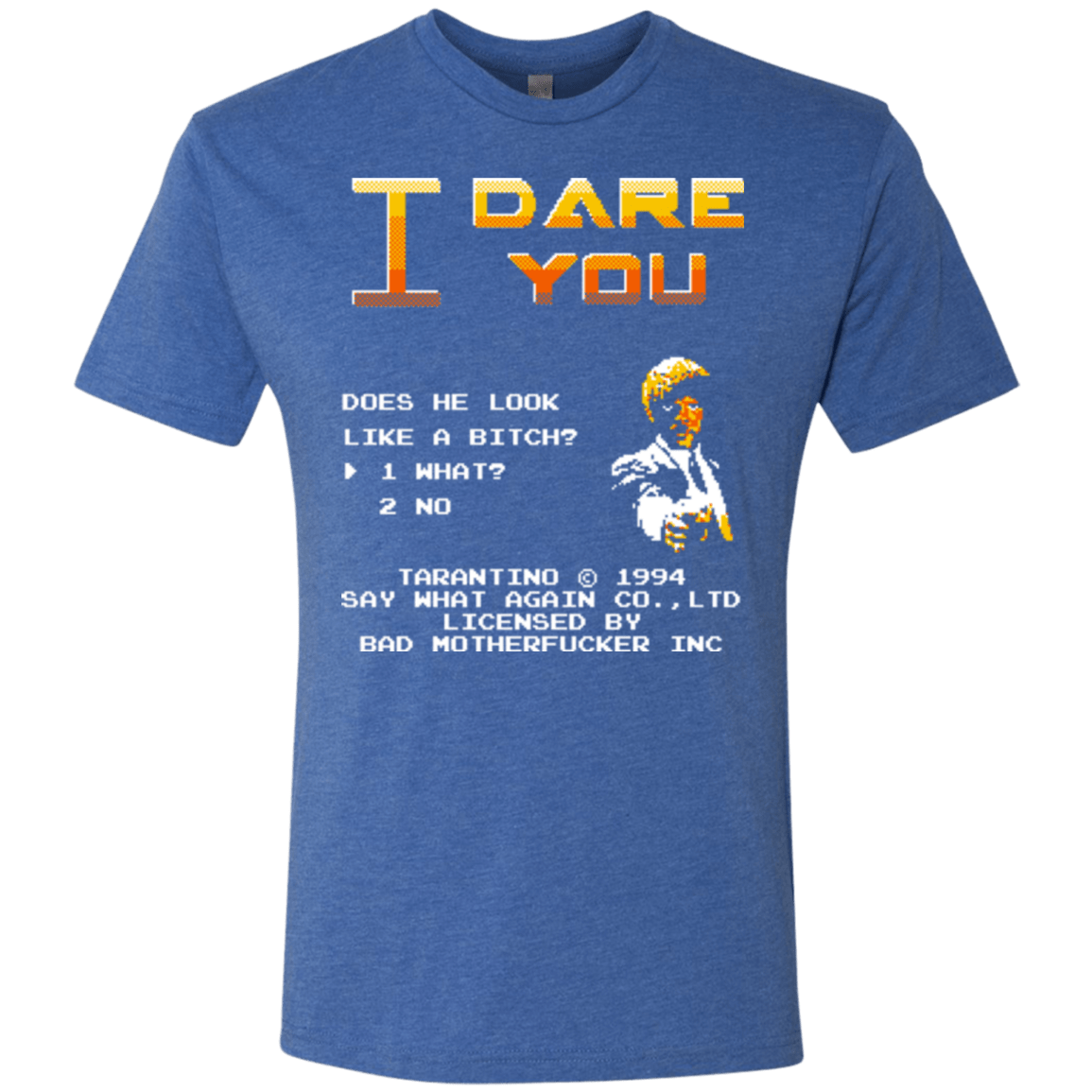 T-Shirts Vintage Royal / Small I Dare you Men's Triblend T-Shirt