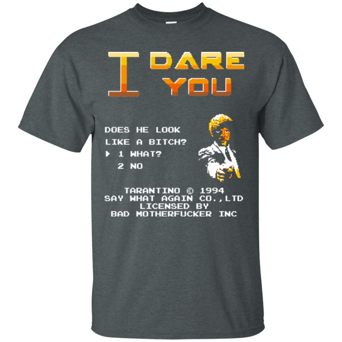 T-Shirts Dark Heather / Small I Dare you T-Shirt