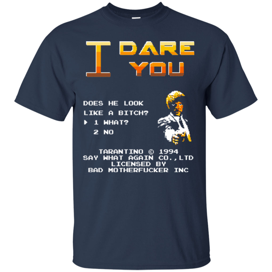 T-Shirts Navy / Small I Dare you T-Shirt