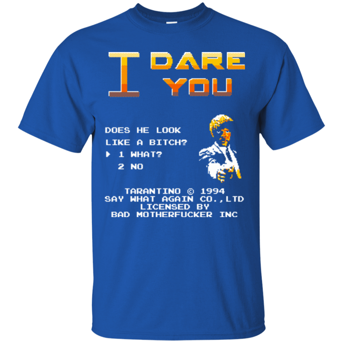 T-Shirts Royal / Small I Dare you T-Shirt