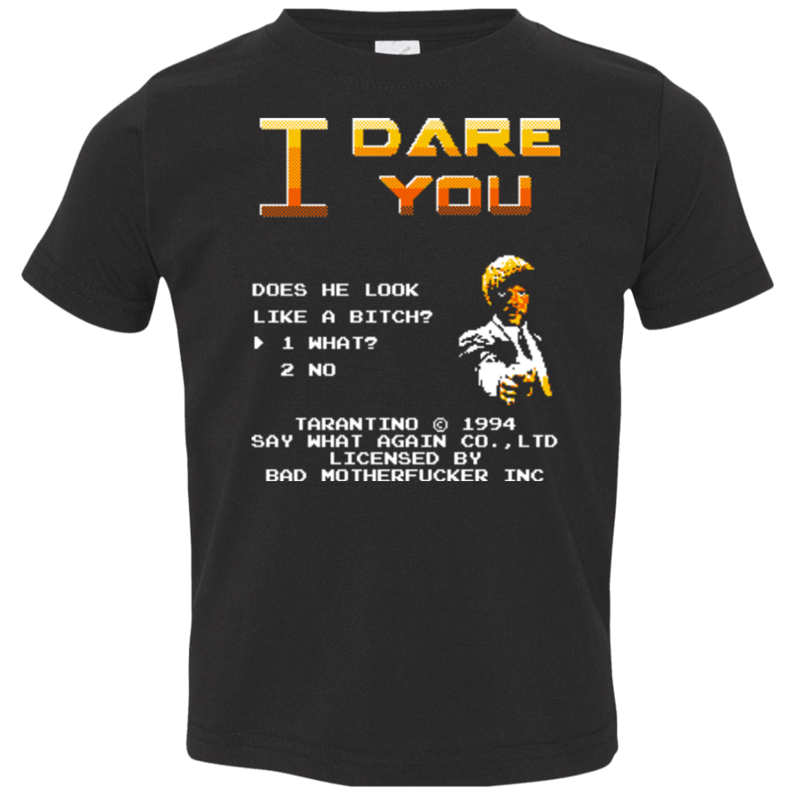 T-Shirts Black / 2T I Dare you Toddler Premium T-Shirt