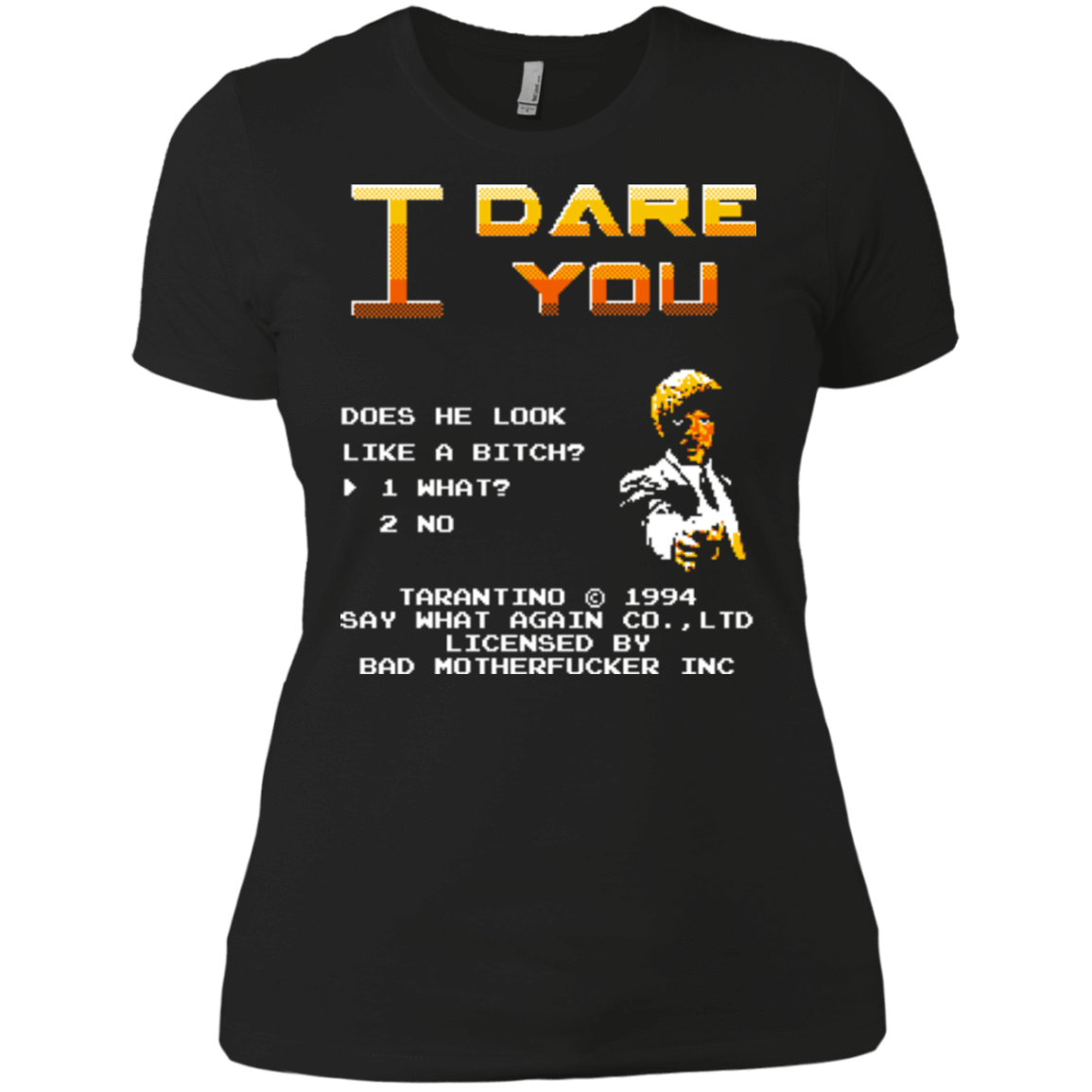 T-Shirts Black / X-Small I Dare you Women's Premium T-Shirt