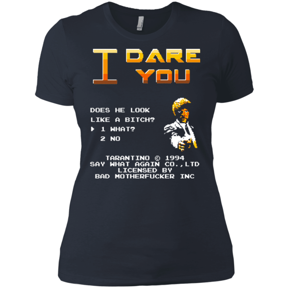 T-Shirts Indigo / X-Small I Dare you Women's Premium T-Shirt