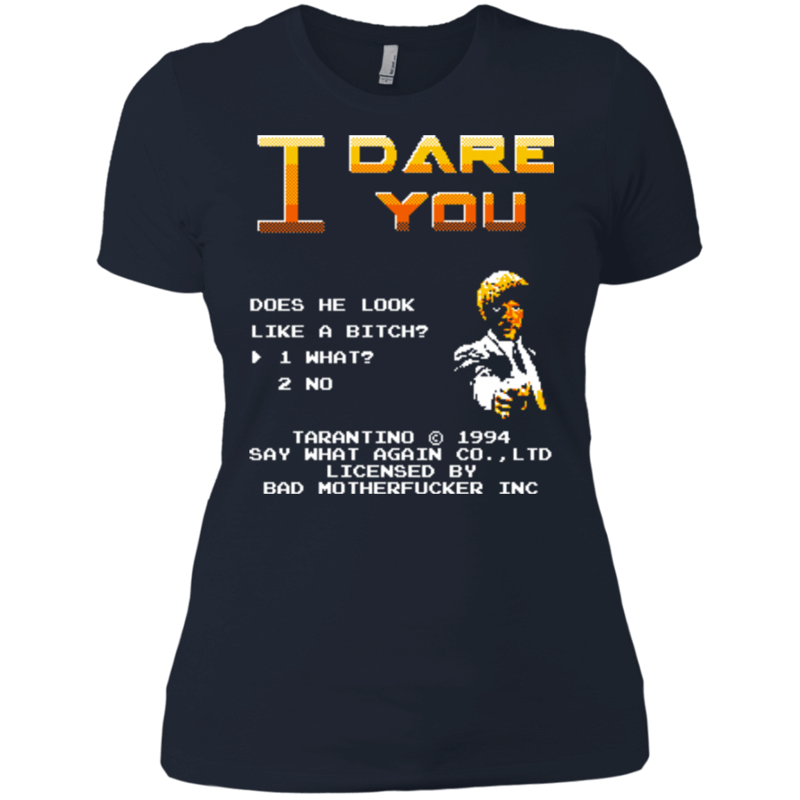 T-Shirts Midnight Navy / X-Small I Dare you Women's Premium T-Shirt